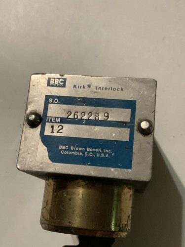 Kirk bbc key - key, interlock