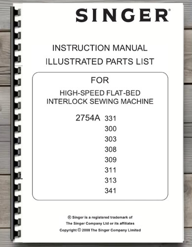 Singer high speed - high-speed, flat-bed